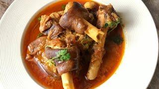 Paya curry recipe  lamb trotters curry  paye ka salan recipe