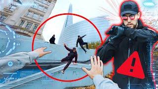 CHASED BY SECRET AGENTS Parkour POV Escape