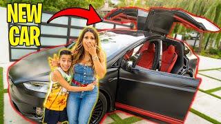 REVEALING Our CUSTOM CAR **its Finally Here**  The Royalty Family