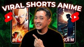 Cara Gratis Bikin Konten Shorts Anime Viral untuk Cari Uang di Youtube
