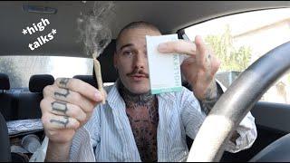 trying hollyweed delta 8 + cbd joint... high talks