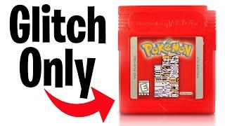 Pokémon Red but I can only Catch Glitch Pokémon