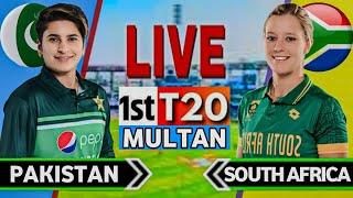 Live  Pakistan Women vs South Africa Women 1st T-20  Live Scores & Commentary  PAKW vs SAW #live