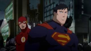 Justice League vs Darkseid Final Battle - Part 1 HD  Justice League  War 