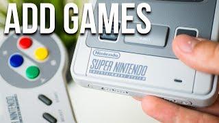 ADD GAMES to SNES Classic Mini with Hackchi2 HACK 2018 tutorial