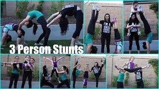 3 person stunts