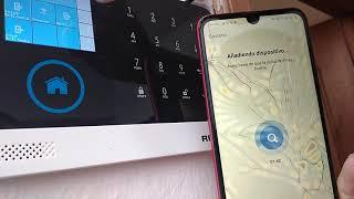 Como vincular alarma inalambrica a wifi con app Smart life