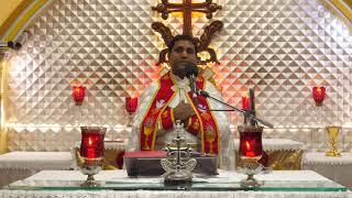 Sunday Holy Qurbana in Malayalam  19th July  Sacred Heart Church  Fr. Ginson