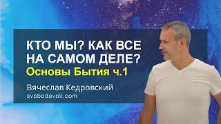 Кто мы? Как все на самом деле? Основы Бытия 1. Школа ОМ. Вячеслав Кедровский