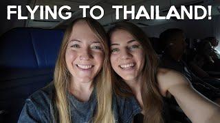 USA TO THAILAND our first day of full-time travel