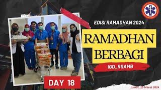 Ramadhan Berbagi Takjil GratisHARI KE - 18IGD_RSAMB