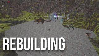 Rebuilding On the Worst Map on ARK - ARK PVP