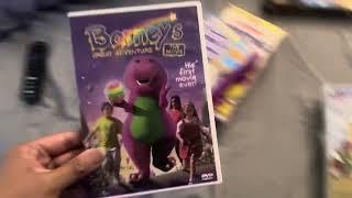 My Barney dvd and vhs collection