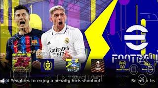 eFootball PES 2023 PPSSPP English Version Camera PS5 Android Offline 300MB Best Graphics New Update