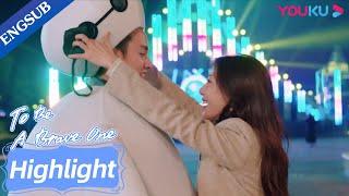 CEO surprised girl boss in an amusement park to cheer her up  To Be A Brave One  YOUKU