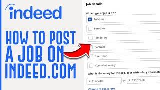 How To Post A Job On Indeed For FREE  Tutorial For Beginners