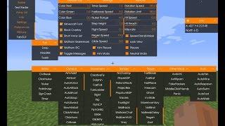 Обзор чита Wolfram на Minecraft 1.8