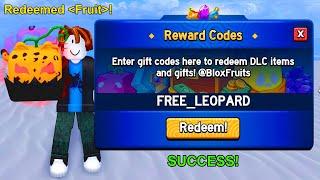 *NEW* ALL WORKING CODES FOR BLOX FRUITS IN 2024 ROBLOX BLOX FRUITS CODES