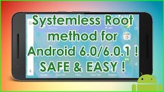 Systemless ROOT method for android 6.06.01 Safe & Easy 