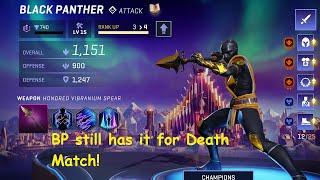 Deathmatch with Black Panther she still has it  Marvel Realm of Champions