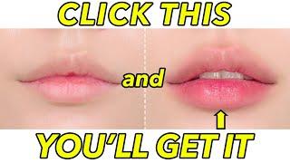 K - Over Lip Makeup on SNS  How to use lip pencil & lip liner  Korean lip makeup  ANIME lip