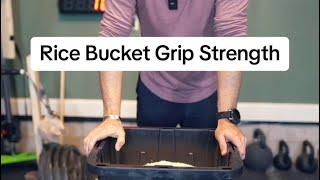 Rice Bucket Grip Strength 