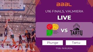 Plunges SRC 2008 vs Tartu University BS 2008  BBBL Boys U16 Final Stage  Semifinals