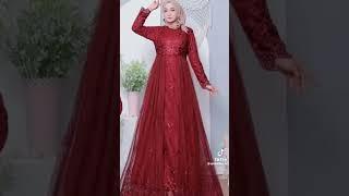 Gamis Brukat Ratu Sultan Mewah Murah Meriah