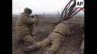 RUSSIA RUSSIAN ARMY DEVASTATING CHECHNYA CAPITAL GROZNY