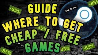 Steam Guide  Best Ways To Buy Cheap Steam Games Where To Get Free Games Explained FAQ