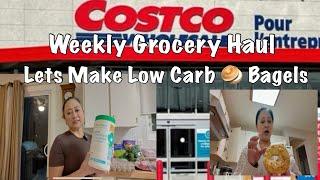 Weekly Costco Grocery Haul  Lets Make Low Carb  Bagels
