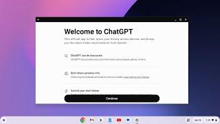 How to Install and Use ChatGPT on Chromebook