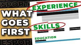 Are Experiences or Skills More Important on a Resume?