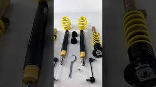 Beautiful ST XTA coilover suspension kit for BMW E46  #bmw #bmwparts #carparts #tuning #styling