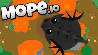 Mope.io - Lava Biome and Colossal Black Dragon Update - Lets Play Mope.io Gameplay
