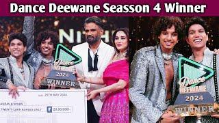 Dance Deewane Season 4 Winner Dance deewane winner Gaurav Sharma and Nithin NJ