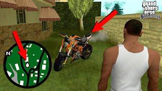 Secret Place With KTM Duke 125 In GTA San Andreas Hidden Place