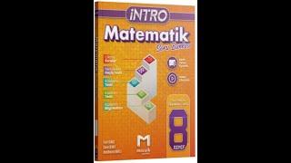 Mozaik Yayınları 8. Sınıf Matematik İntro Soru Bankası