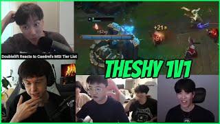 TheShy Plays 1v1s With Rookie & Uzi Caedrel Reacts To Doublelifts Criticism Of His MSI Tier Lisr