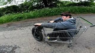 We put a ebike wheel on a shoppin trolley good or bad idea ?