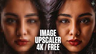 Best Free AI Image Upscaler Ever  Upto 4K  Hindi