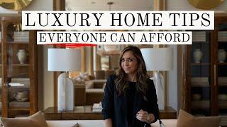 LUXURY HOME STYLING TIPS THAT ARE BUDGET FRIENDLY