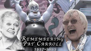 Remembering the lovely Pat Carroll voice of Ursula  Shed no sad tears...Ive had a ball