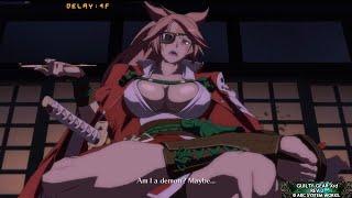 Baiken instant kill confirm in action