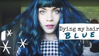 DYEING MY HAIR BLUE + A little GIVEAWAY 