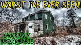 Shockingly Indescribable Abandoned Hoarder House - Entire Life Left Behind
