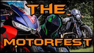 Checking out bikes at the MotorFest 2022