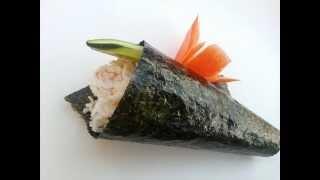 How to make a hand rollTemaki