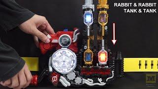 DX Kamen Rider Build Driver  Rabbit & Rabbit + Tank & Tank FullFull Rabbit Tank X2 HAZARD Trigger