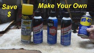 Make a Refillable Aerosol Spray Can WD40 PB Blaster Paint etc
